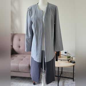 D.VINE Gray Women's long coat size 8P